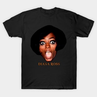 Classic Diana Ross Head T-Shirt